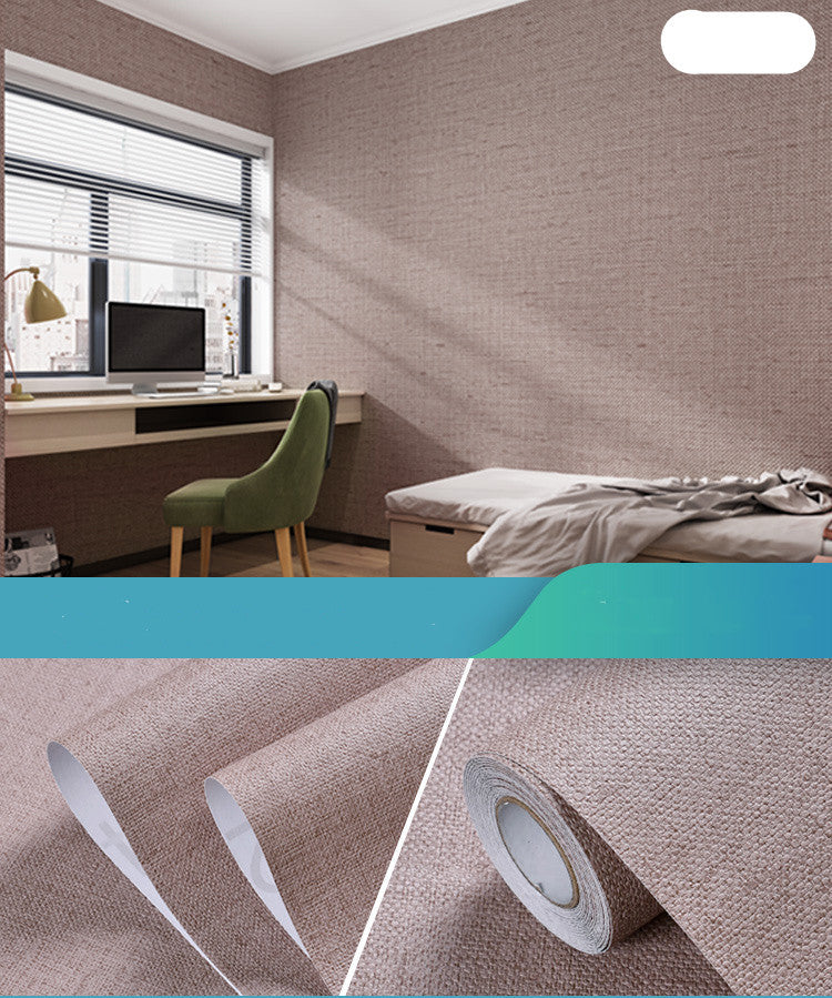 Wallpaper Pure Pigment Color College Dormitory Bedroom