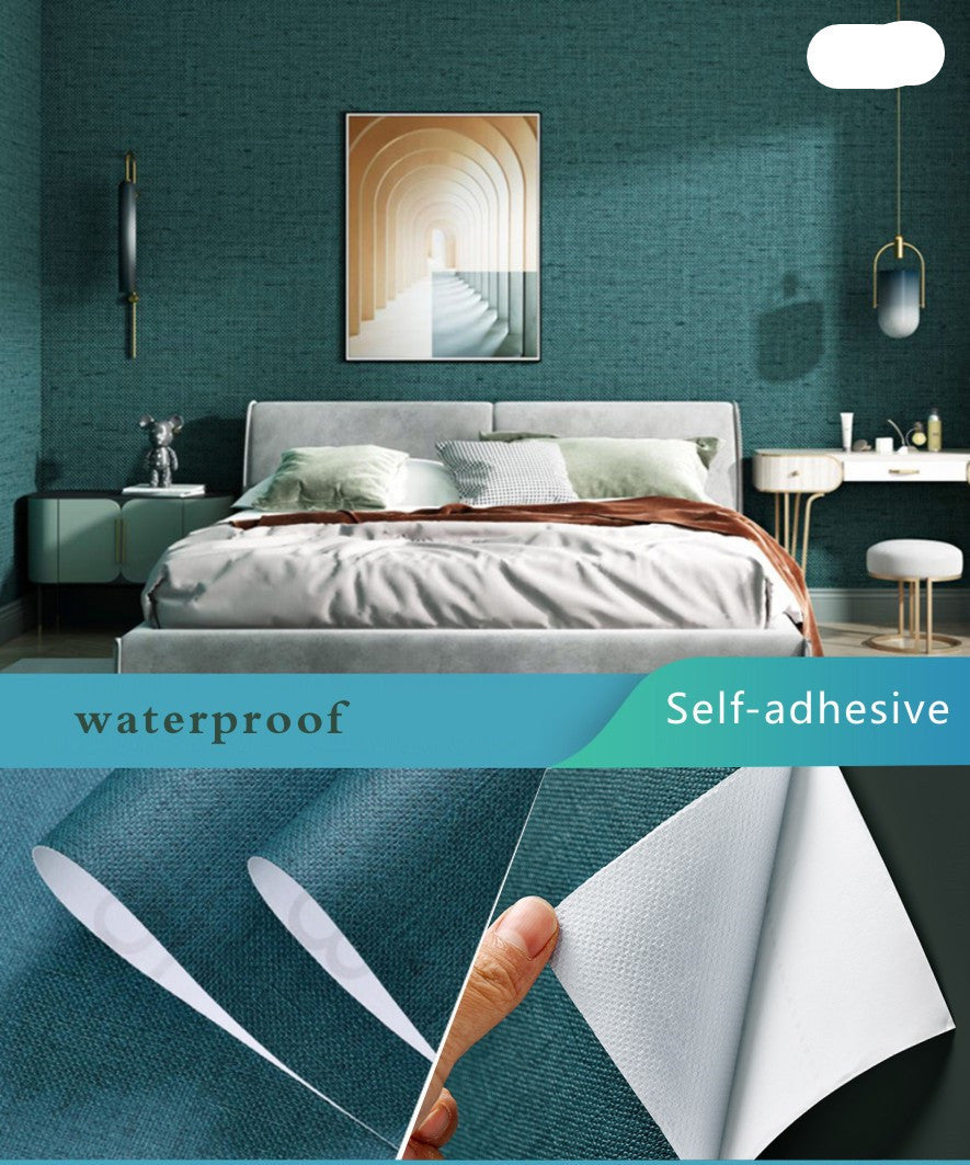 Wallpaper Pure Pigment Color College Dormitory Bedroom