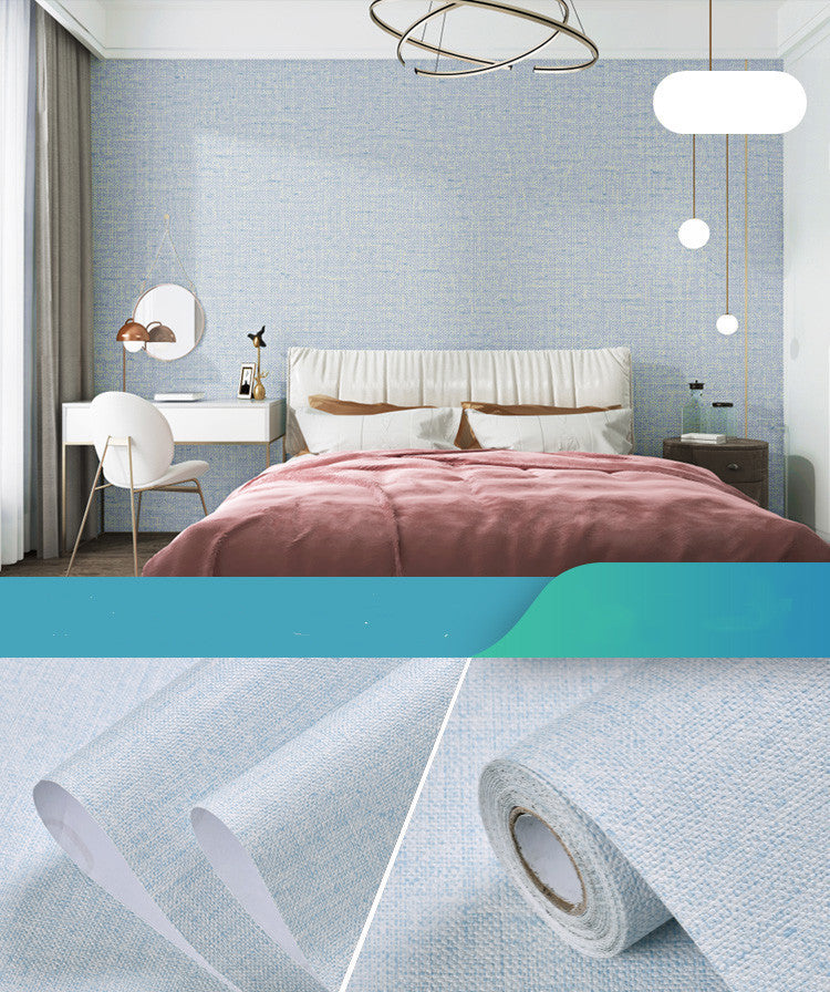 Wallpaper Pure Pigment Color College Dormitory Bedroom