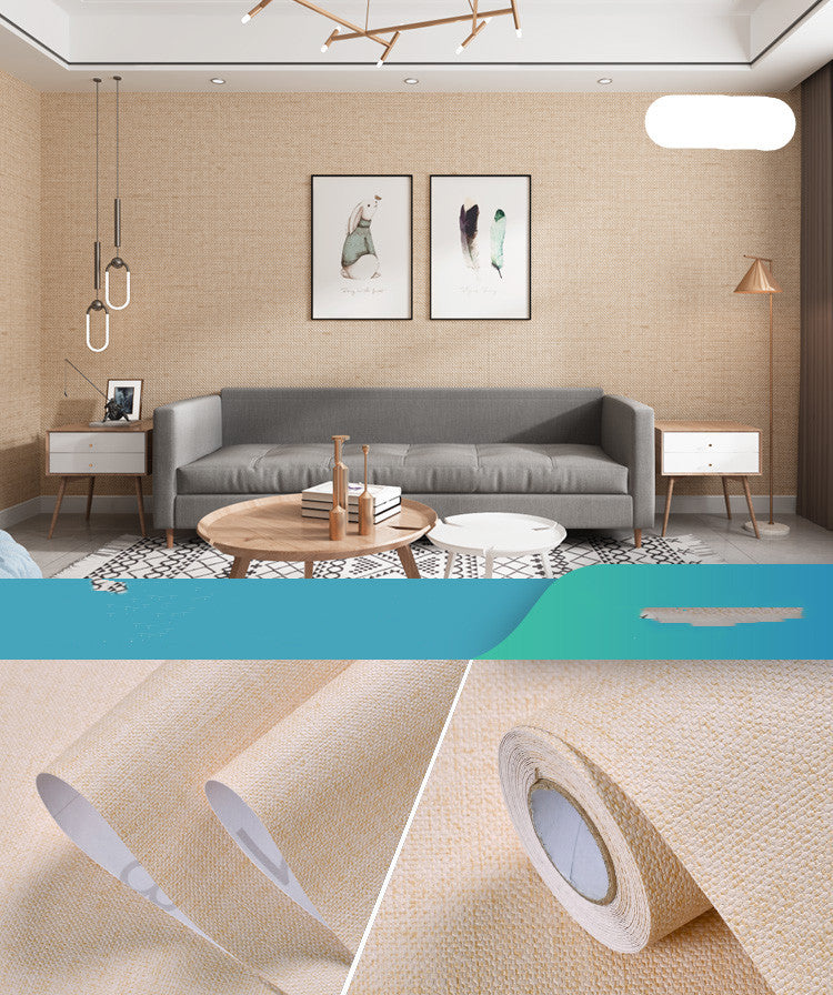 Wallpaper Pure Pigment Color College Dormitory Bedroom
