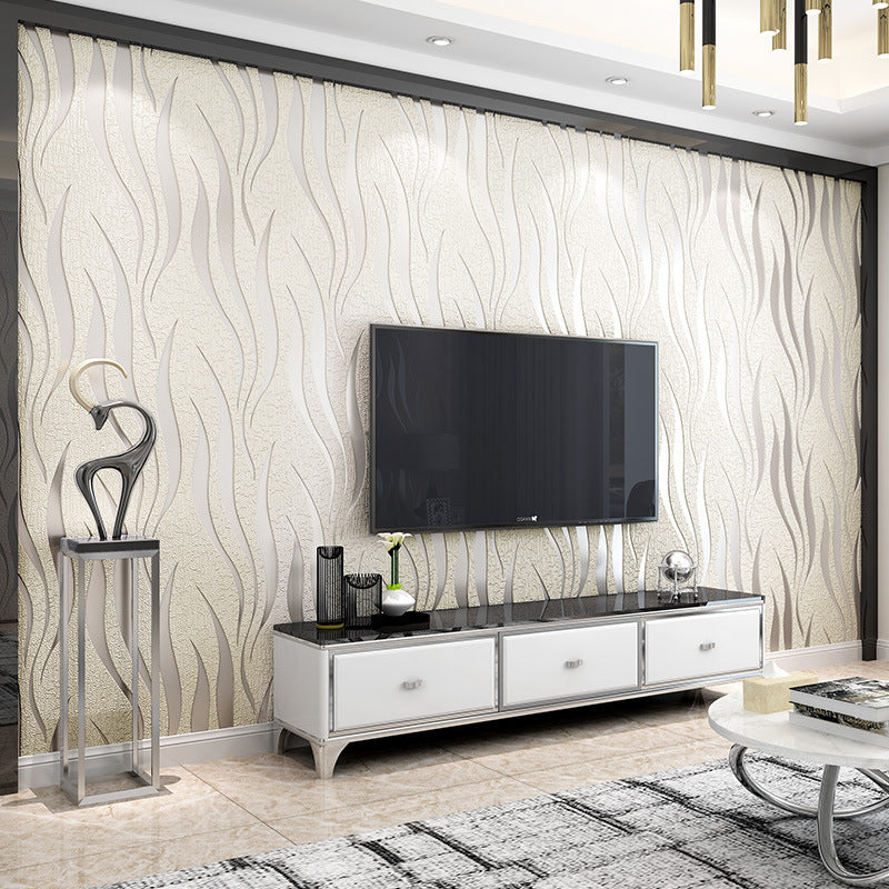 Non-woven Living Bedroom Room Background Wallpaper