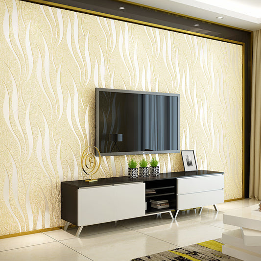 Non-woven Living Bedroom Room Background Wallpaper